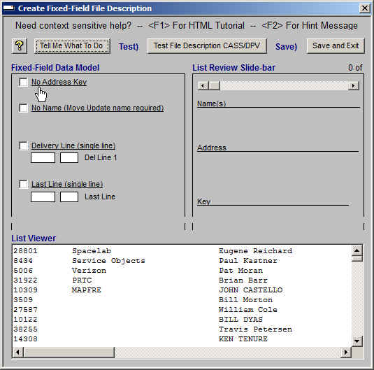 data model